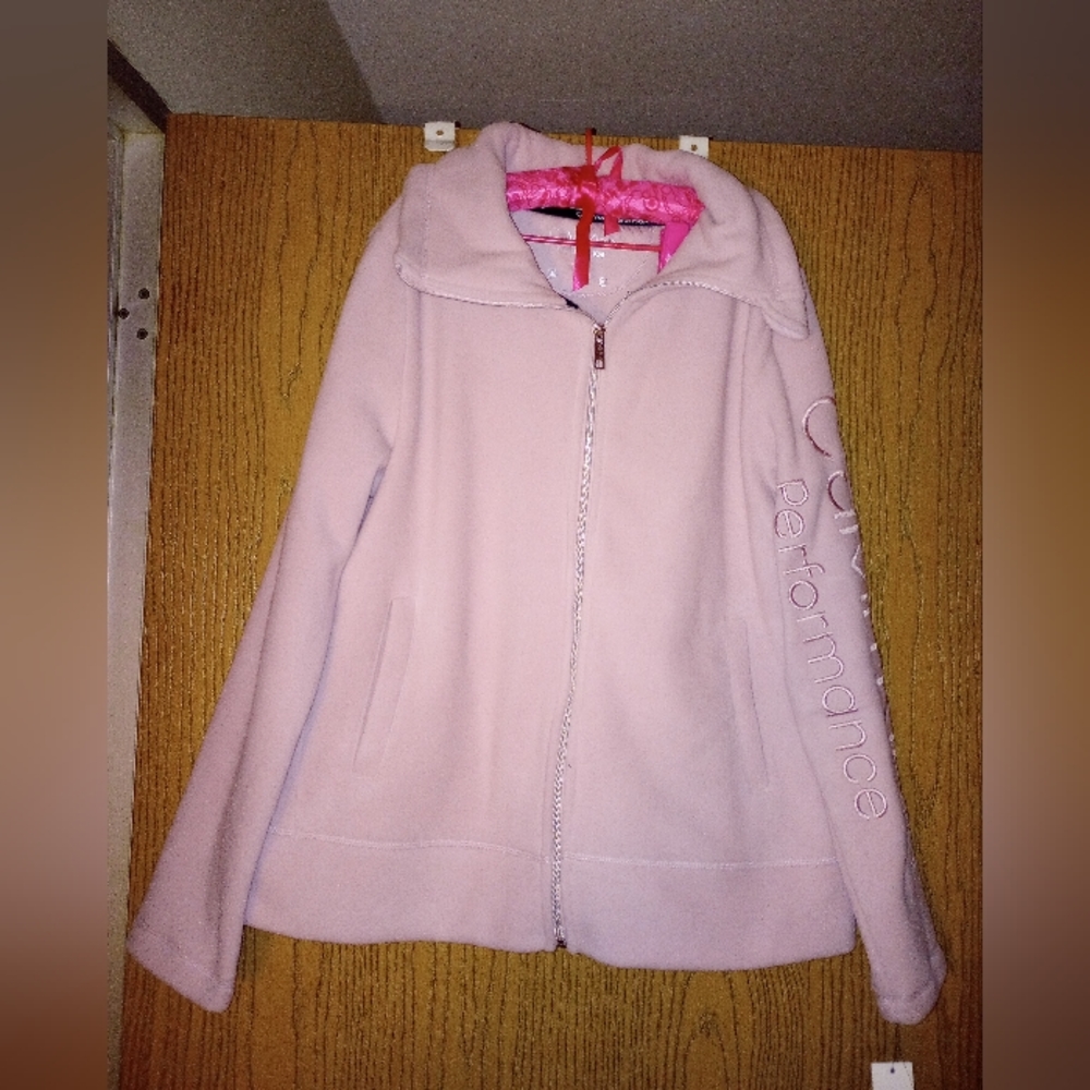 New Calvin Klein fleece zip up